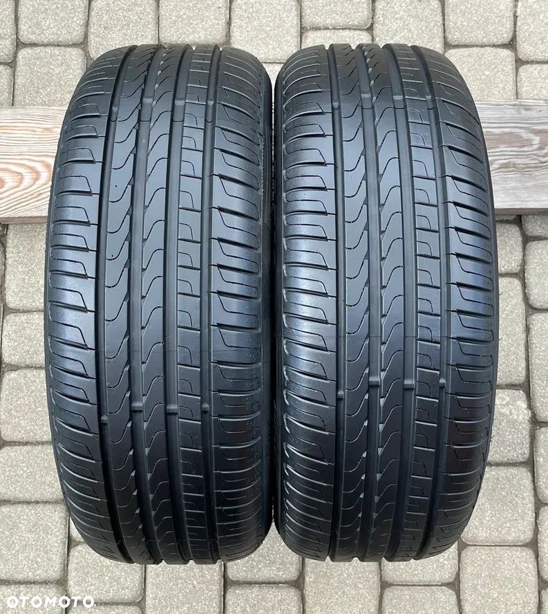 DWIE LETNIE OPONY PIRELLI 205/55 R16 91V  7 MM BIEŻNIKA LATO - 1