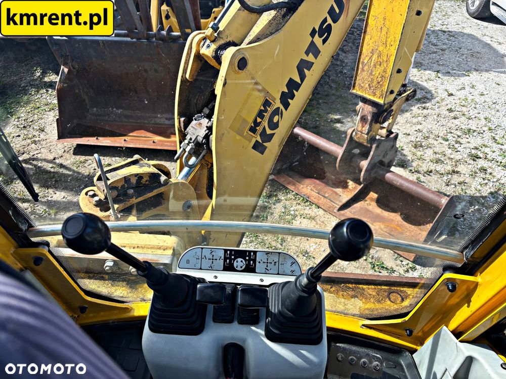 Komatsu WB 97 S-2 KOPARKO-ŁADOWARKA 2000R. | JCB 3CX 4CX CASE 590 580 NEW HOLLAND 115 - 24