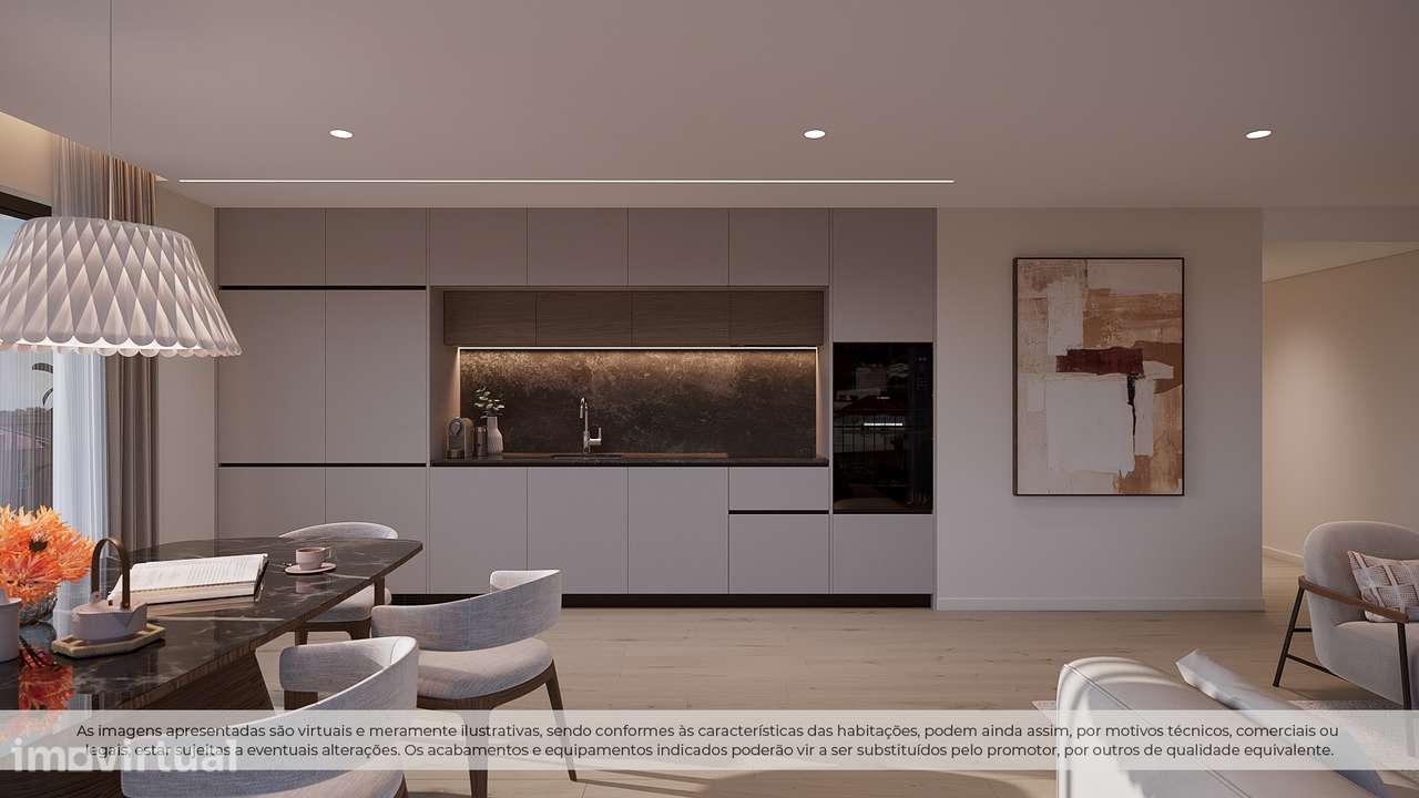 T2 Novo com varanda e garagem em Vila Nova de Gaia - Grande imagem: 2/17