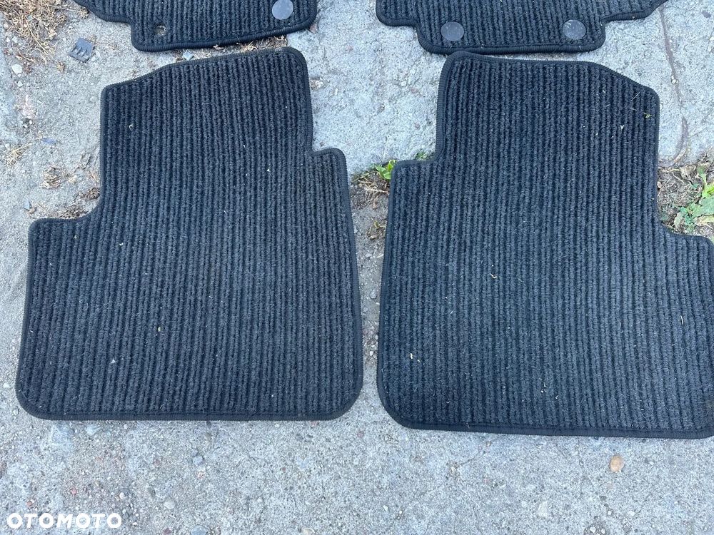 MERCEDES GL ML 164 R 251 long dywaniki rypsowe komplet czarne - 5