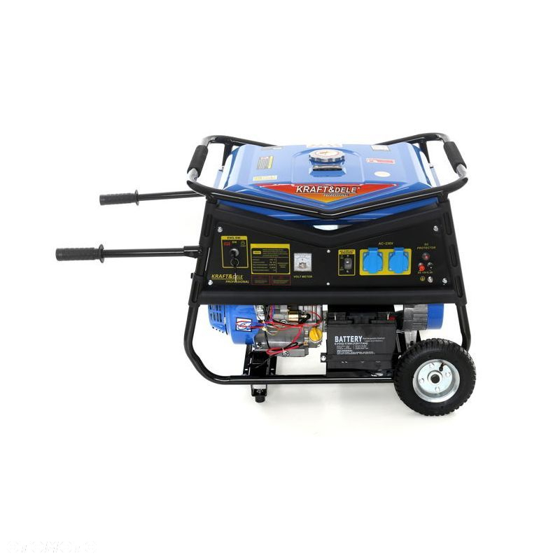 AGREGAT PRĄDOTWÓRCZY GENERATOR PRĄDU 5000W 7KM KD145 JEDNOFAZOWY PRZENOŚNY - 2