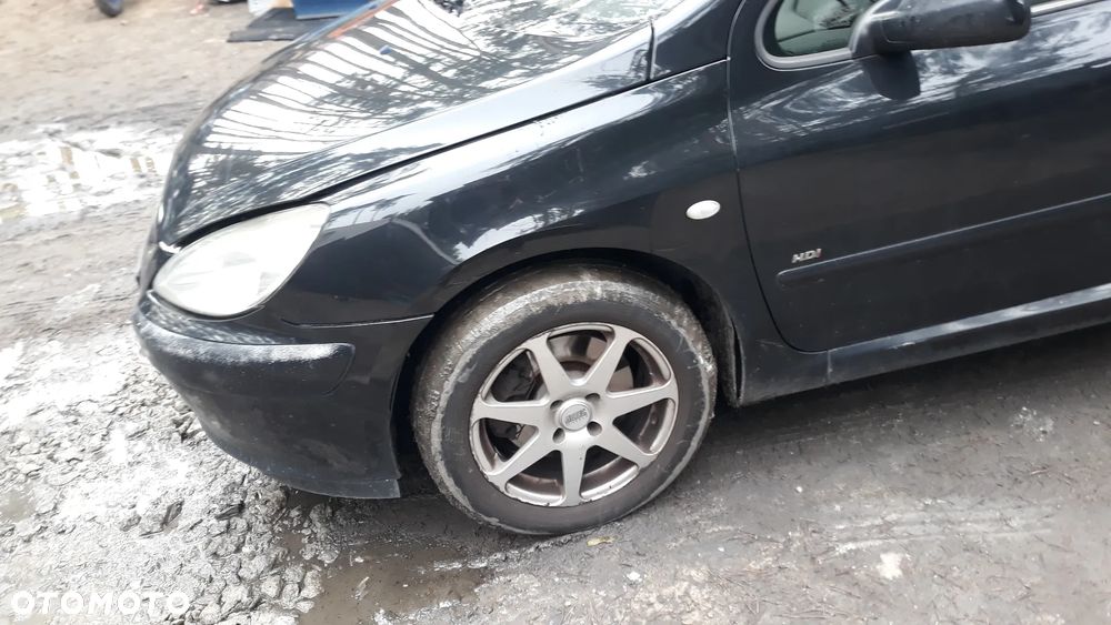 Peugeot 307 przed lift Lewy błotnik przód   Lakier EXLD - 1