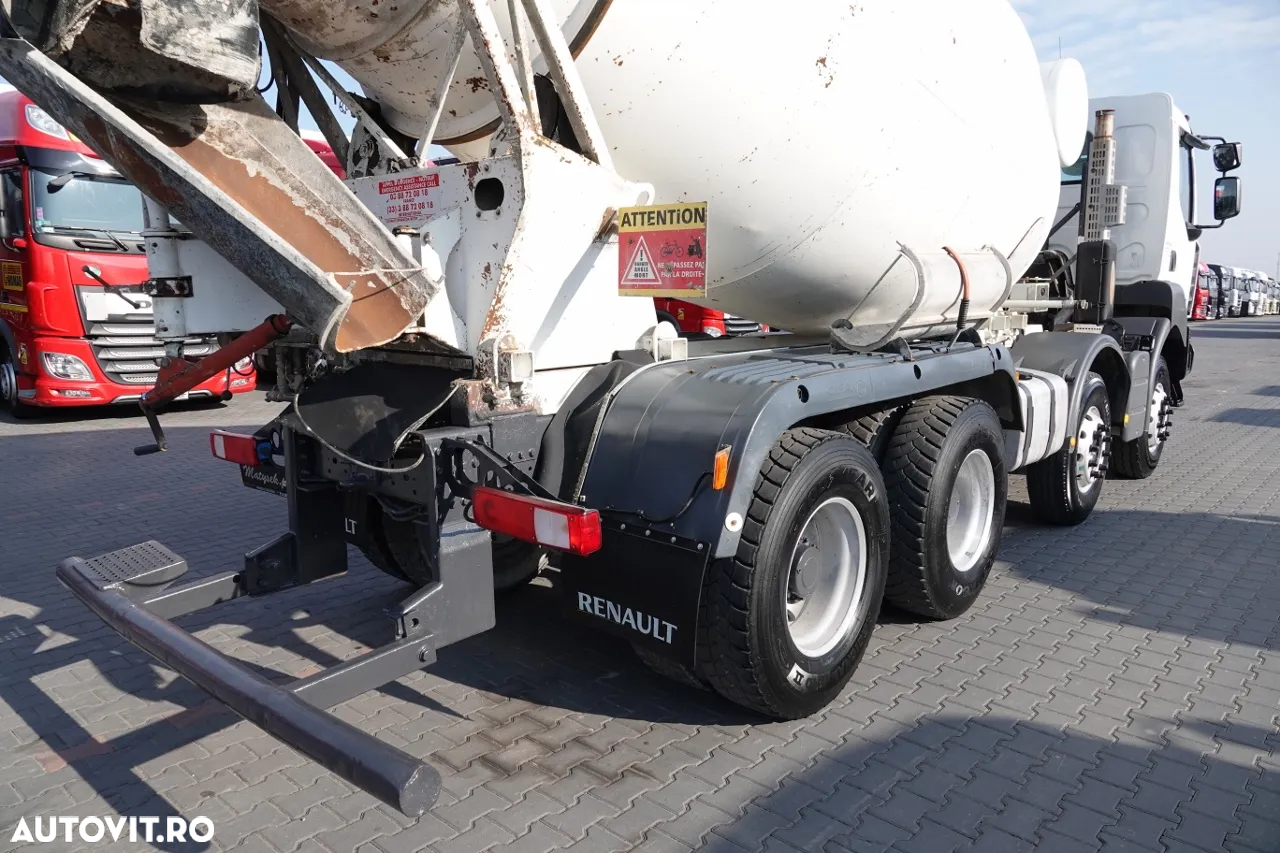 Renault KERAX 410 / 8X4 / BETONATOR / CIFA PEAR / 9 mc / IMPORTAT - 11