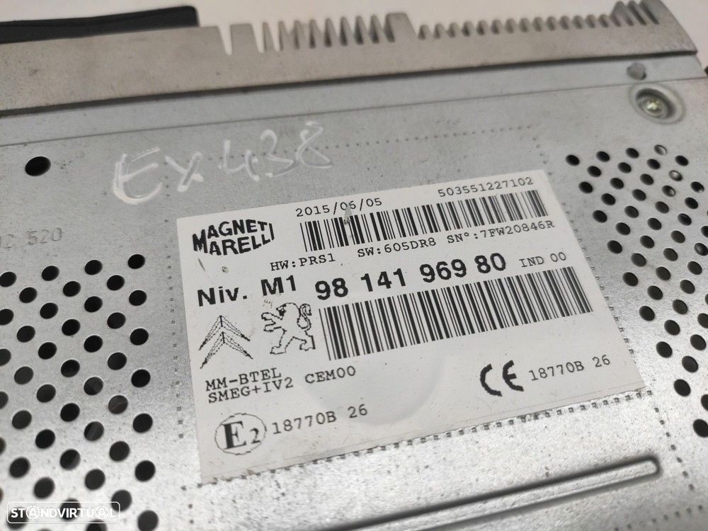 Rádio / auto-rádio CITROËN C4 II (B7) - 3