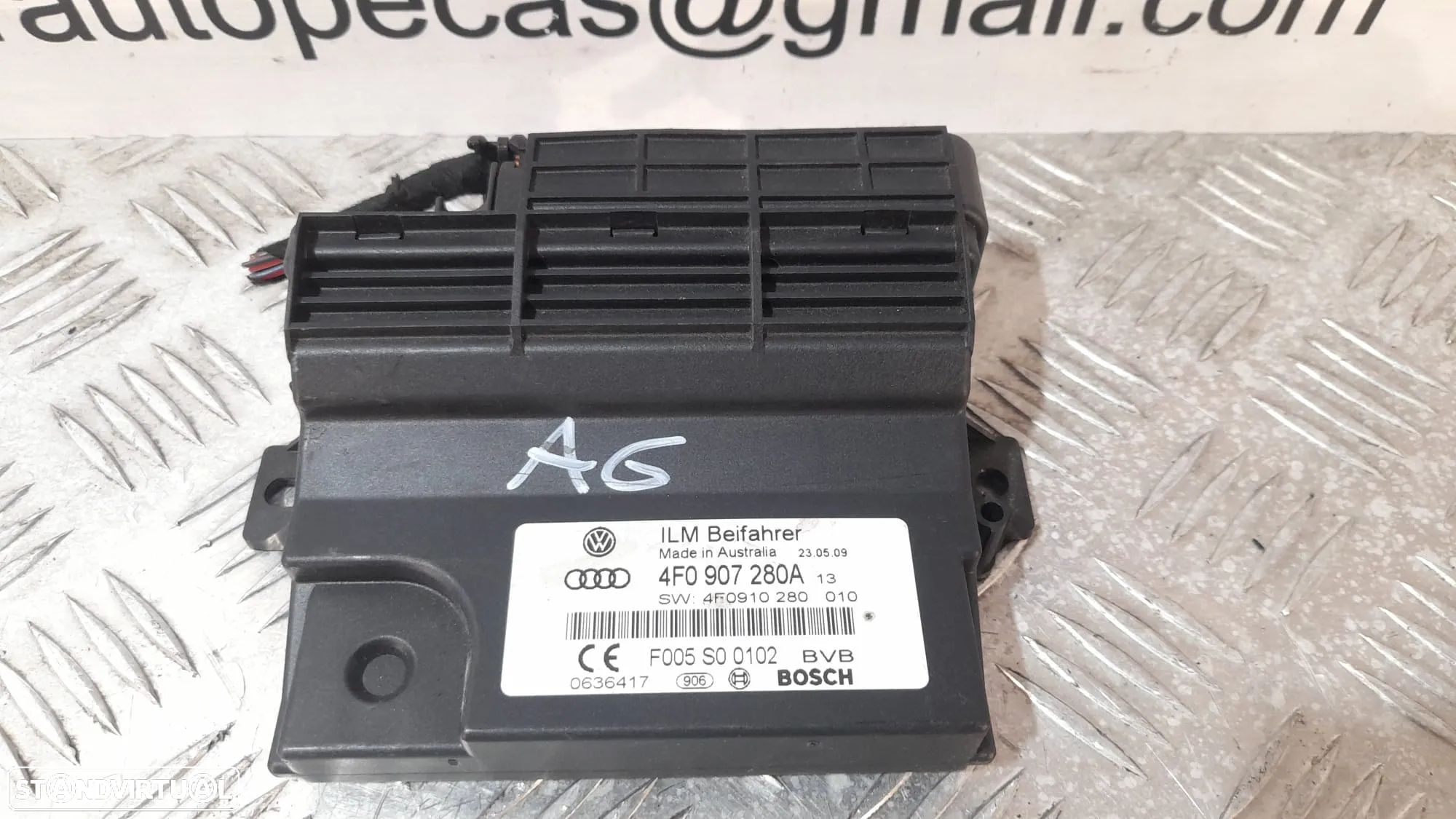 CENTRALINA CONTROLO AUDI A6 C6 4F0907280A 4F0907280 AUDI Q7 MODULO CONFORT - 1