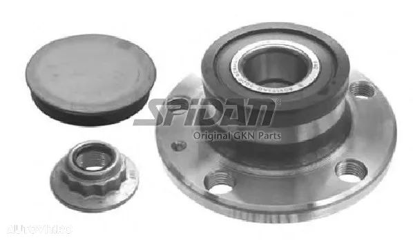 Butuc / Rulment roata spate stanga dreapta VW Fox, Polo 4, 5, 9N, 9N2, 9A, 6R, Skoda Fabia 1, Fabia 2, Fabia 3, Audi A1, A2, Seat Ibiza 3, 4 Cordoba - 1