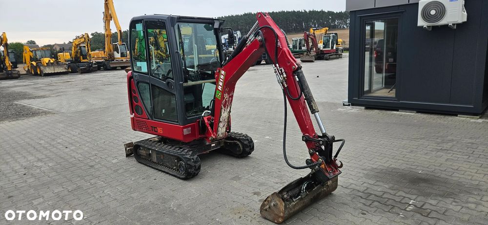 Terex TC 16 poszerzane gąsienice 2 łyżki z Niemiec - 7