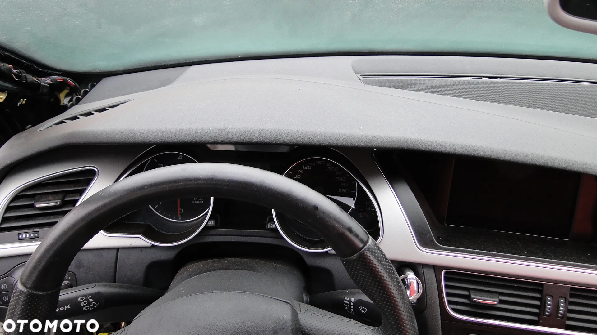 AUDI A5 8T COUPE DESKA KONSOLA PASY SENSOR AIRBAG ORYGINAŁ 07-11r EUROPA - 3