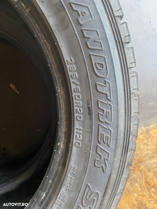 vand 2 anvelope 285/50/20 dunlop de iarnă ca noi - 3
