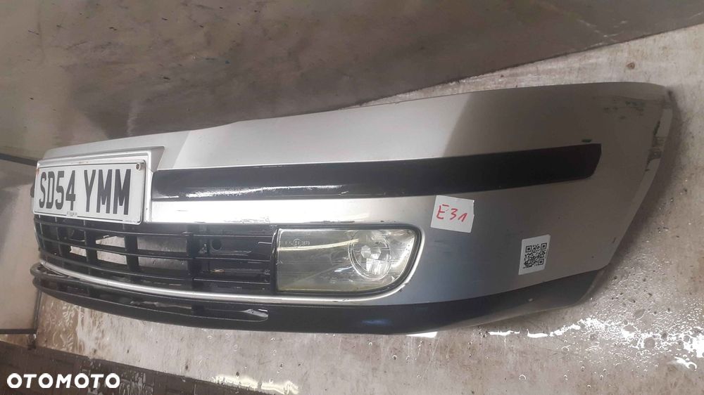 } ZDERZAK PRZÓD PRZEDNI DO SKODA OCTAVIA II 2 9102 SREBRNY HALOGENY - 3