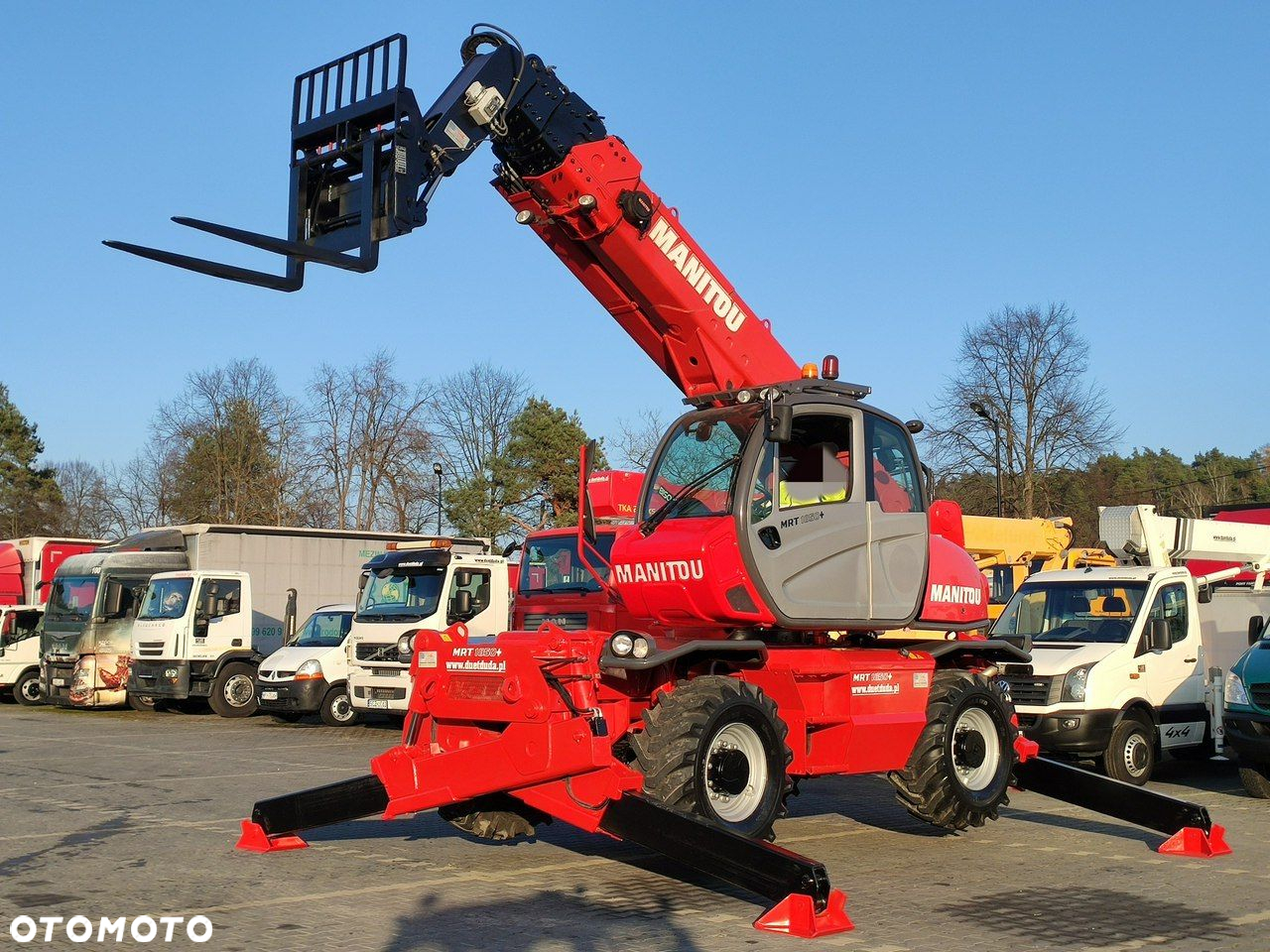 Manitou MRT 1850 ROTO Teleskopowa Obrotowa Dźwig 2150,2140,2540 - 10
