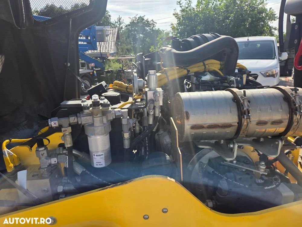 Bomag BW136, 2021, 836h, Masa operationala 5,5 tone, latime tambur 1,4m, motor Kubota 50CP, CE, Lung 2,8m, inalt 2,7m, produs si rulat in GERMANIA, posibilitate leasing 4 ani-PROMOTIE 29.900 EUR+Tva - 30