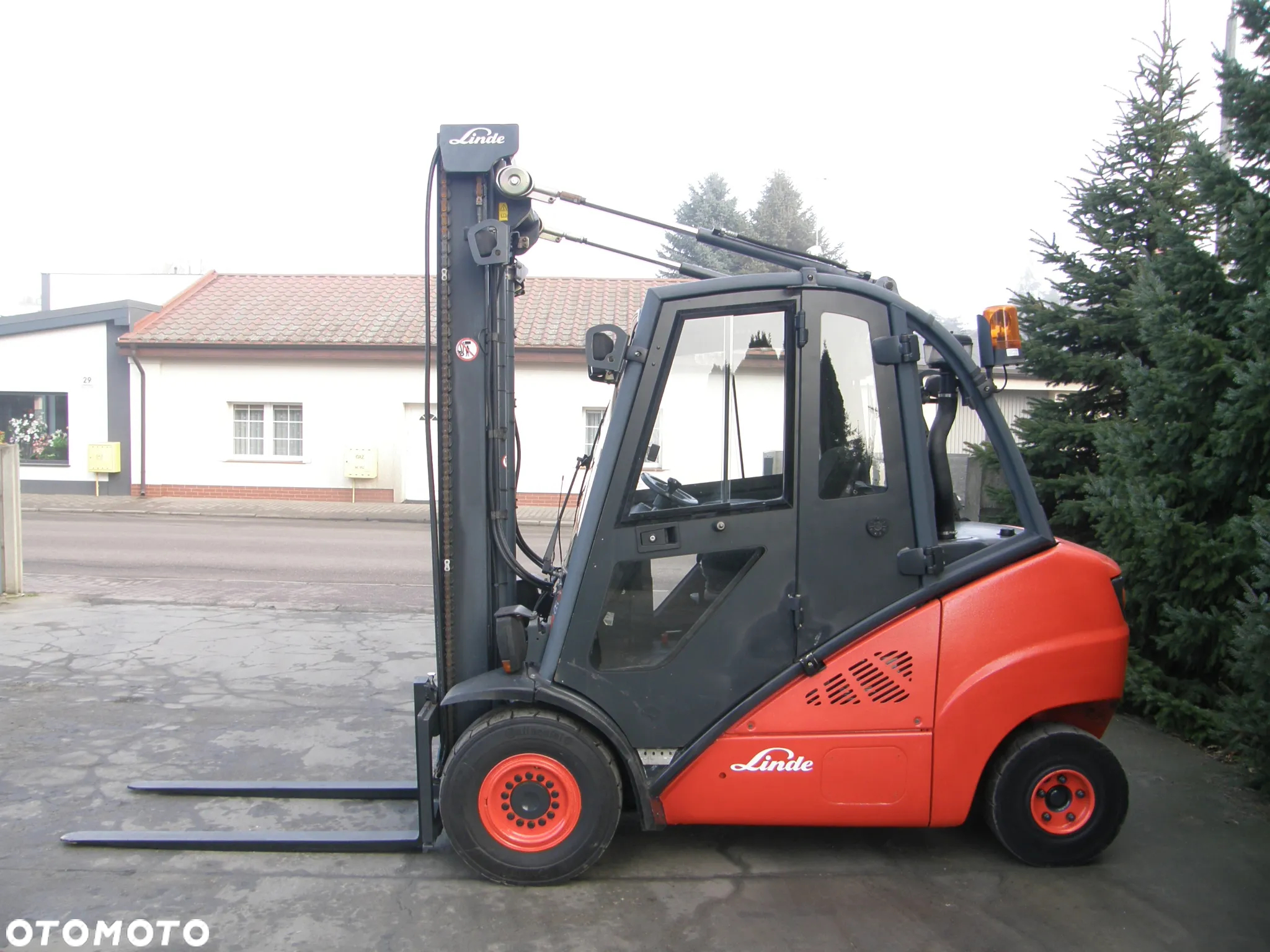 Linde H35D 2008rok 4 sekcje kabina - 11