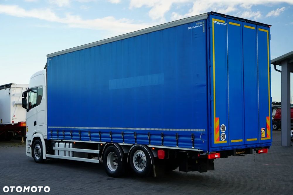 Scania 450 / FIRANKA 8,2 m / 6x2 / OŚ PODNOSZONA / EURO 6 - 5