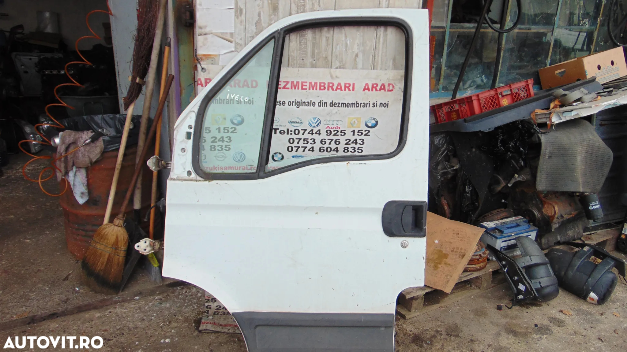 Usa iveco Daily 2007-2014 usi fata stanga dreapta dezmembrez iveco dayli 2.3 euro 5 - 4