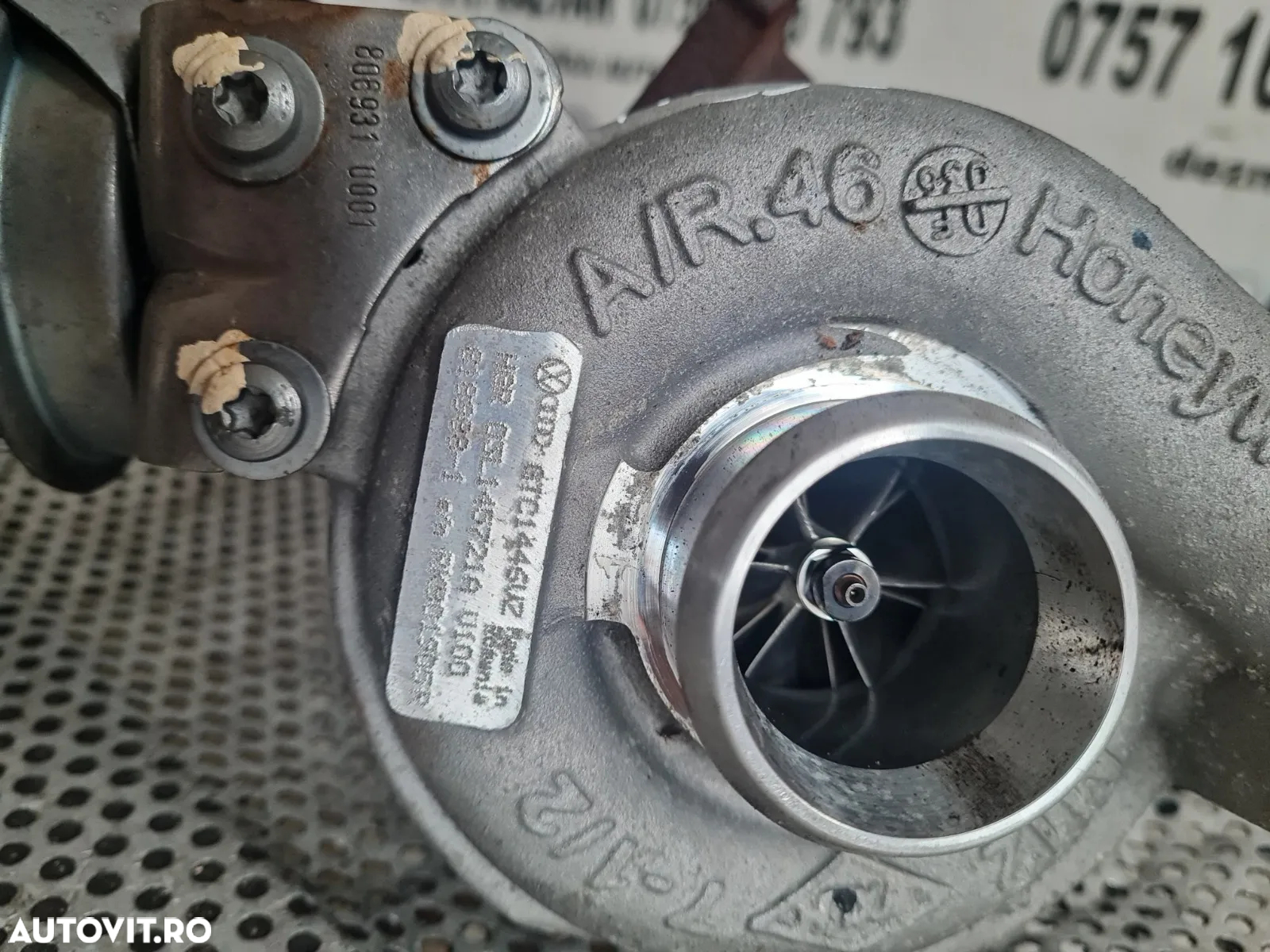 Turbo Turbina Vw Seat Skoda Audi A5 A4 B8 A6 C7 Q3 Q5 2.0 Tdi Euro 5 Motor CJC Cutie Automata NYM A - 12