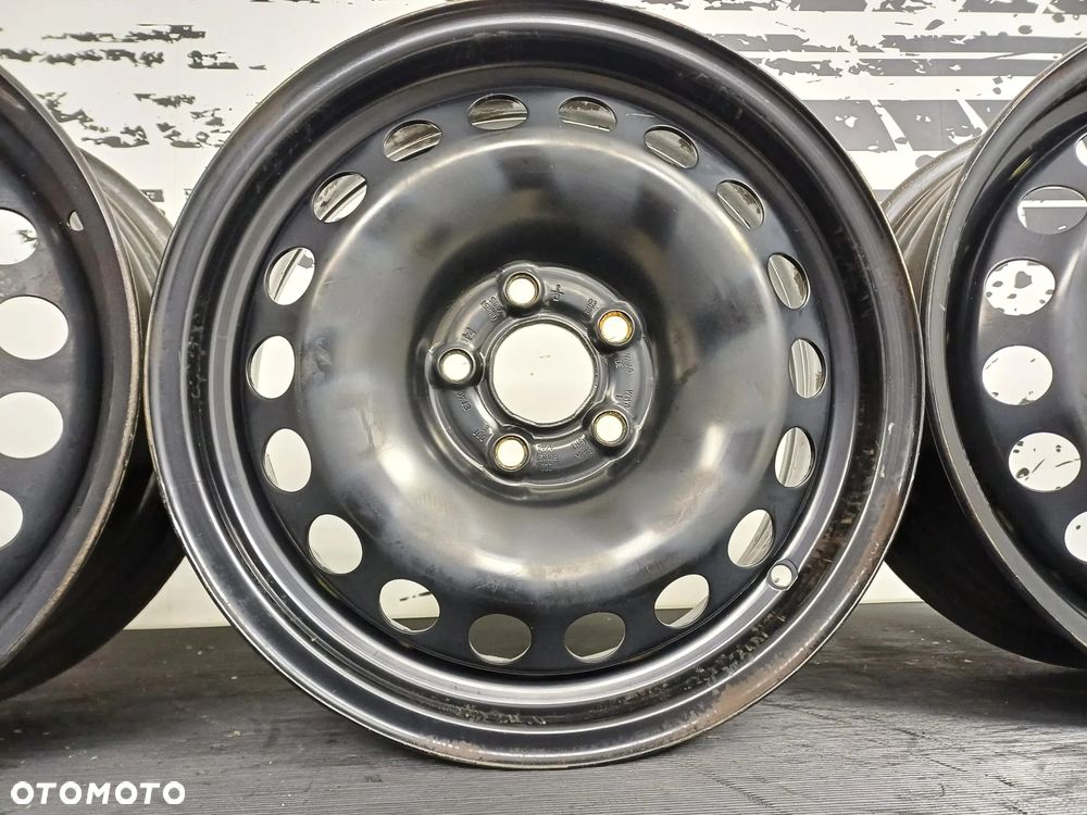 felgi stalowe 5x100 15 Volkswagen Polo VI V IV FOX S621 - 4