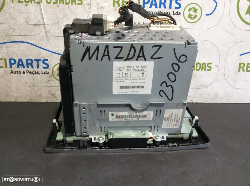 Radio Mazda2  1.2  75cv ano 2003 a 2007  CR-YM2671AT - 2