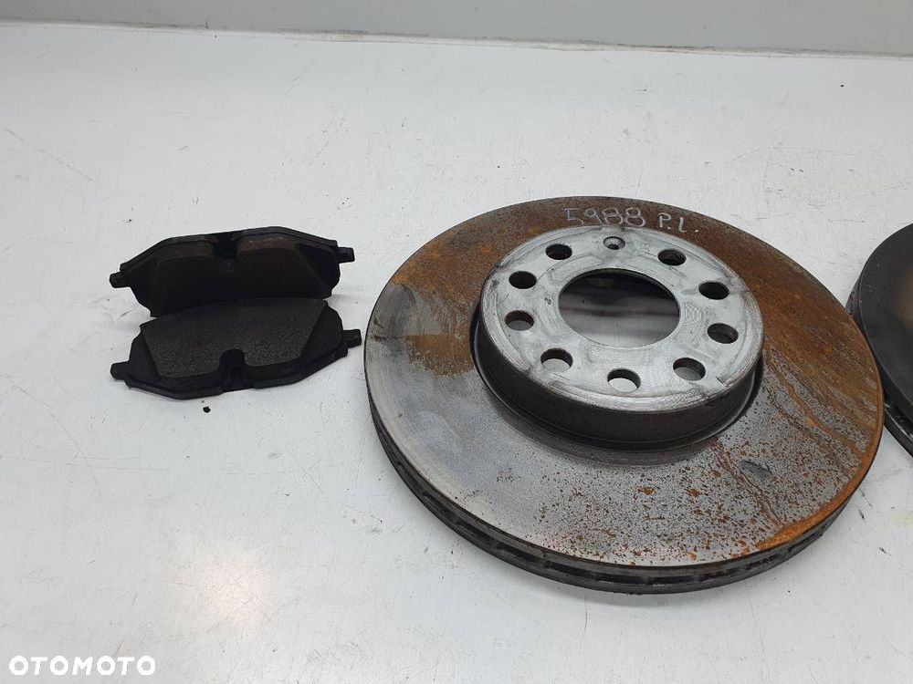 TARCZA TARCZE PRZÓD KLOCKI KOMPLET SKODA OCTAVIA IV 2.0 TDI ORYGINAŁ - 2