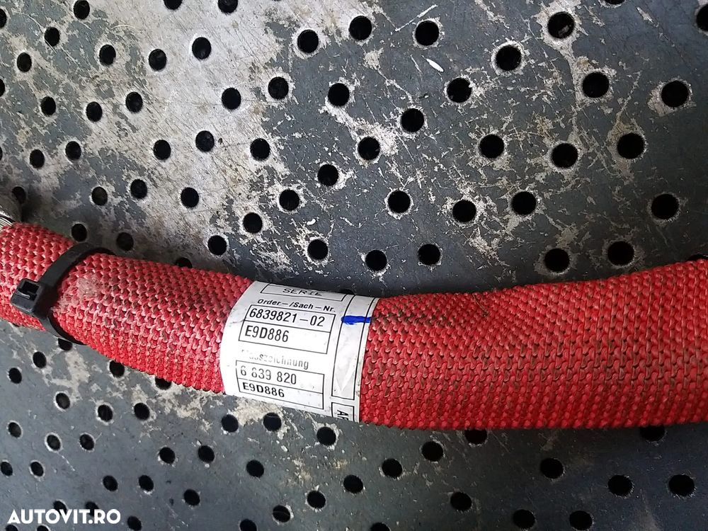 Cablu borna baterie plus 2.0 d bmw x3 g01 619133-106 683982102 6839820 - 2