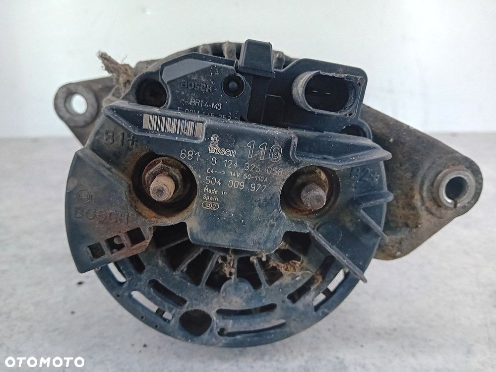 ALTERNATOR FIAT DUCATO II FL 504009977 0124325053   2.3 JTD - 5