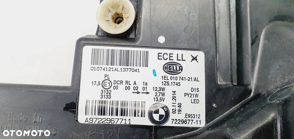 Lampa Lewa BMW F20 Bi-Xenon EUROPA - 11