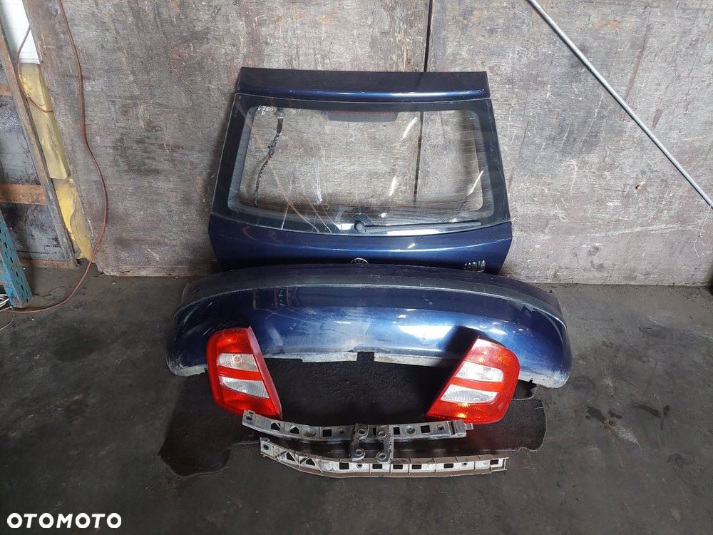 KOMPLETNY TYŁ SKODA FABIA I 9460 HB 5D KLAPA ZDERZAK LAMPY - 1