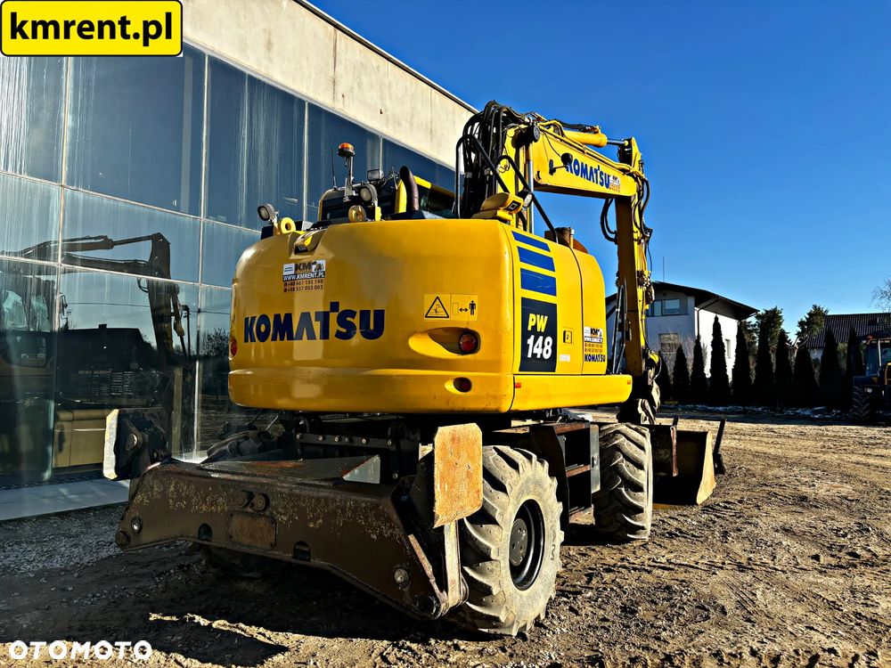 Komatsu PW 148-10 .| JCB JS 145 VOLVO EW 140 CAT LIEBHERR 313 314 315 - 13