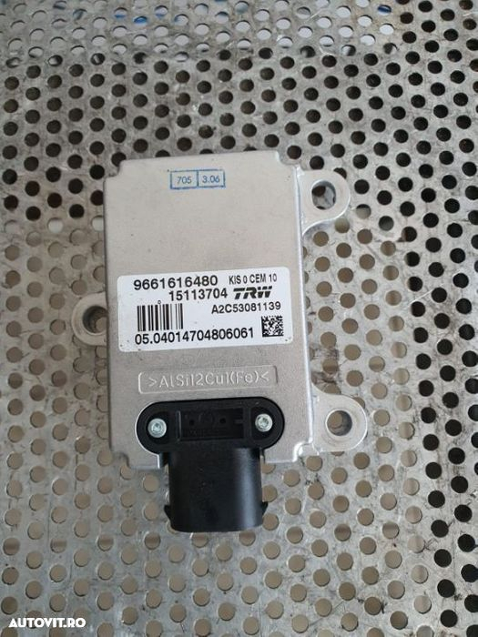 Modul Senzor ESP Citroen C6 Peugeot 407 607 Cod 9661616480 - 2