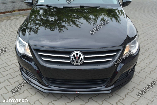 Prelungire splitter bara fata VW Passat CC 2008-2012 v4 Maxton Design