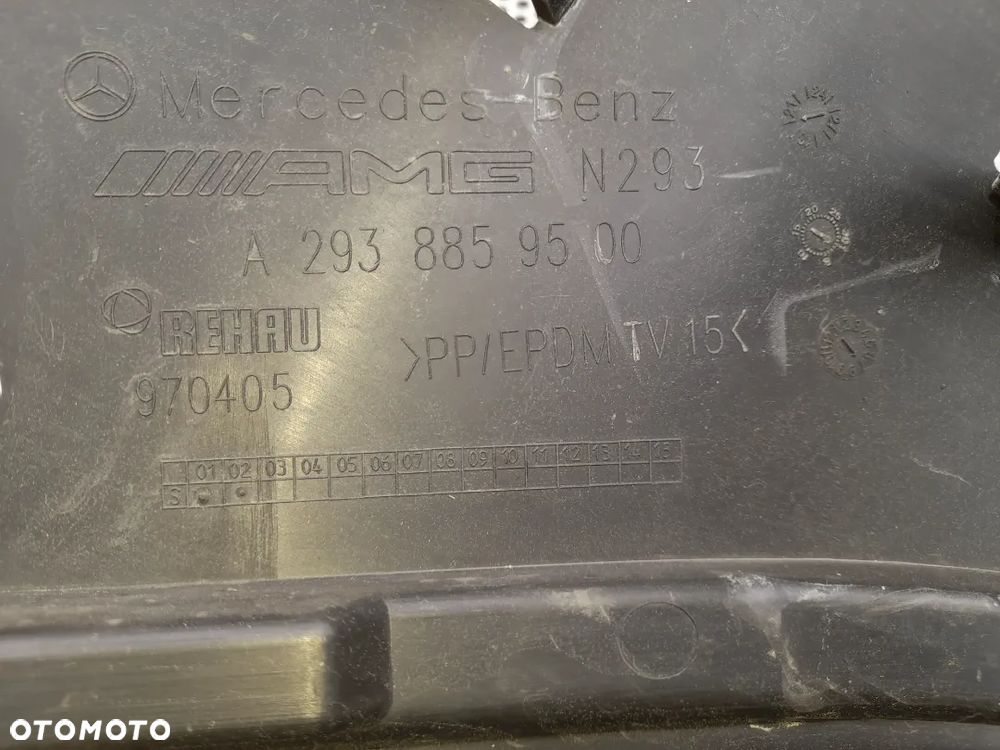 Mercedes W293 EQC AMG Wzmocnienie Wspornik Ślizg Zderzaka Przód - 6