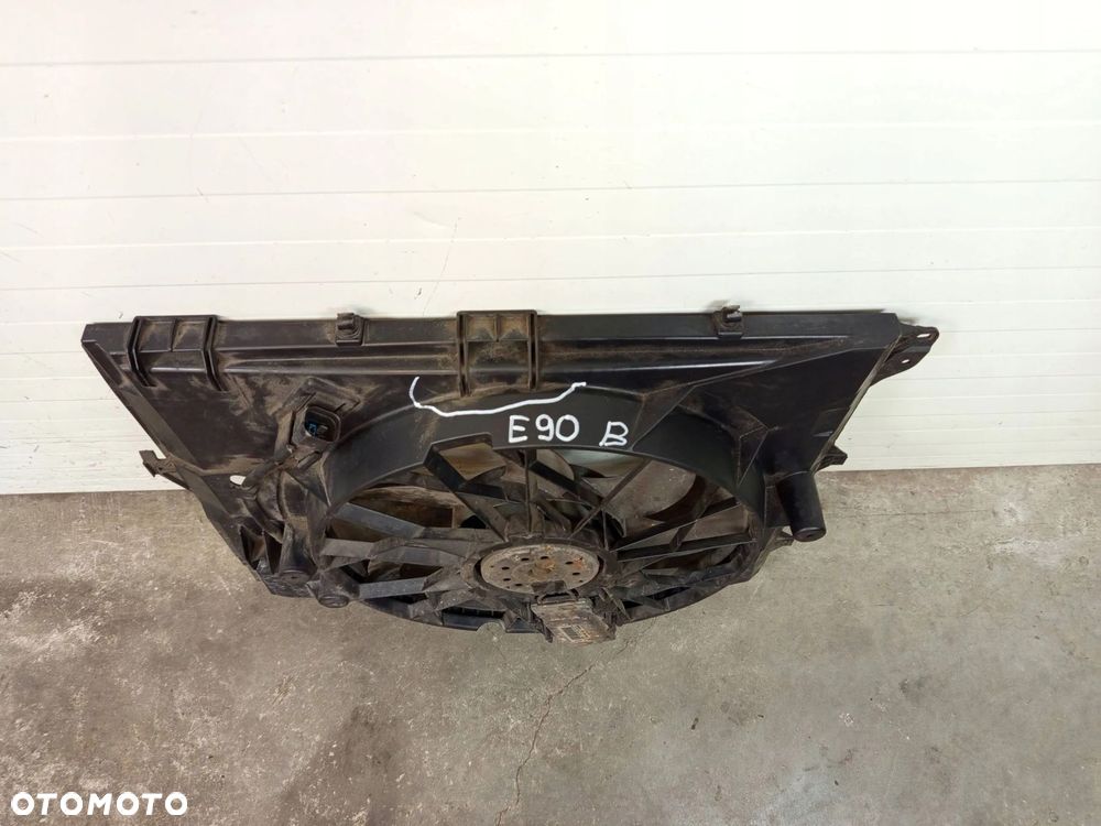 BMW E81 E87 E90 E92 E84 WENTYLATOR CHŁODNICY BENZYNA 7563259 - 2
