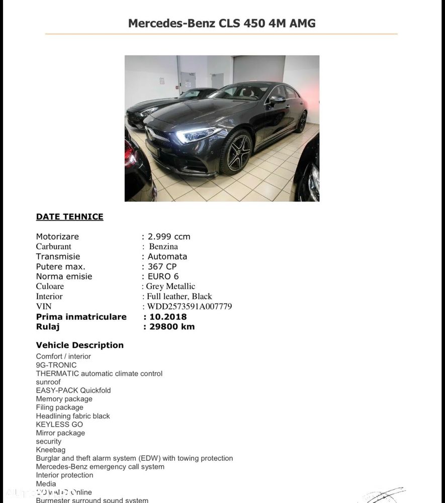 Mercedes-Benz CLS 450 4Matic 9G-TRONIC - 31