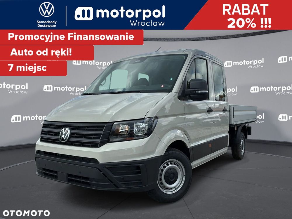 Volkswagen Crafter 35 Podwójna Kabina L3 z fabryczną skrzynią, DMC=3.5t, 2.0BiTDI 177KM - 1