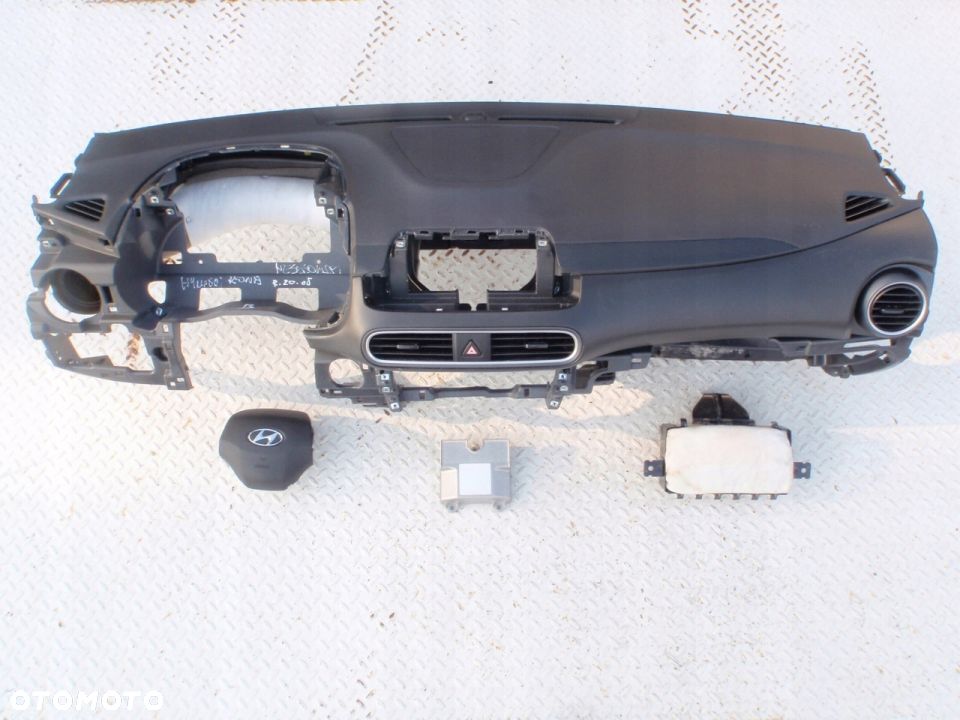 HYUNDAI KONA DESKA KONSOLA KOKPIT PULPIT PÓŁKA PARAPET AIRBAG naprawa regeneracja - 2