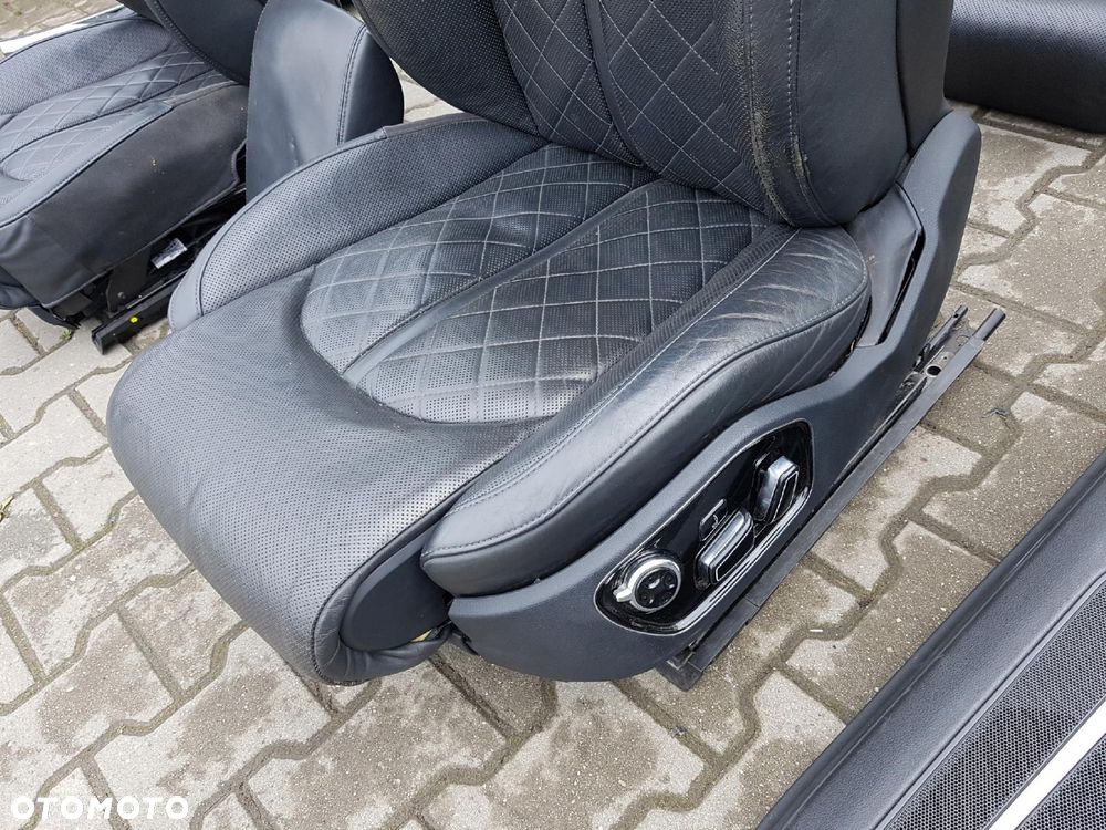 AUDI A8 D4 4H 09-13r FOTELE SKÓRZANE KANAPA EUROPA - 9