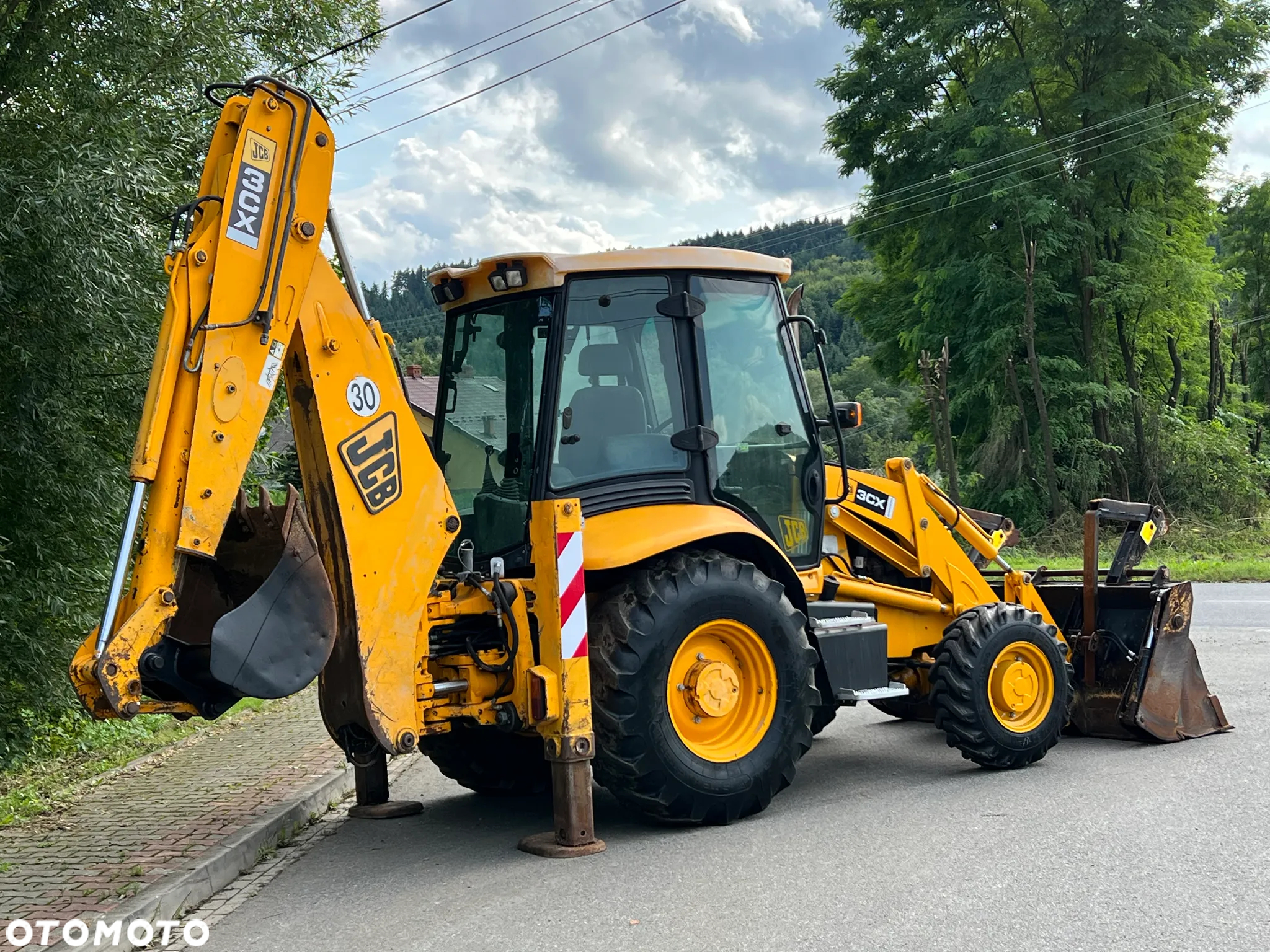 JCB KOPARKO ŁADOWARKA JCB 3CX STAN DOBRY - 11