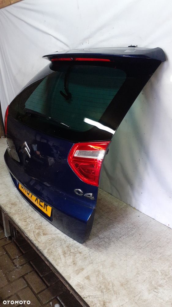 # KLAPA BAGAŻNIKA TYŁ TYLNA CITROEN C4 PICASSO I 1 KPUD NIEBIESKI - 3