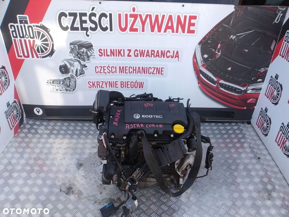 SILNIK OPEL CORSA ASTRA 1.4 16V B14XER 82 TYS - 1