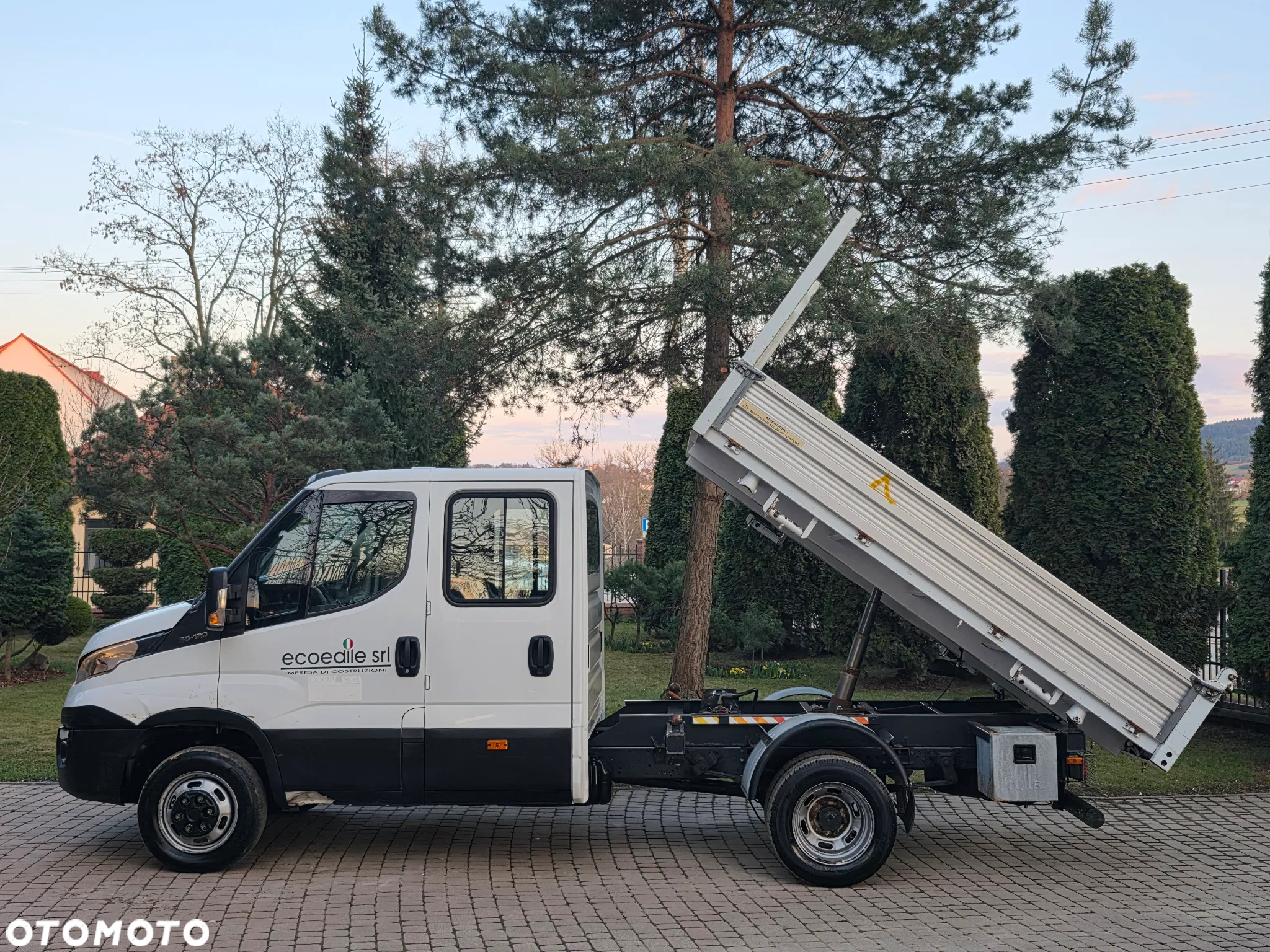 Iveco Daily 35c-12 Doka/Dubel Kabina Wywrotka/Kiper 3-Stronny ! Przystawka  ! Klima  ! Oryginał  ! - 4