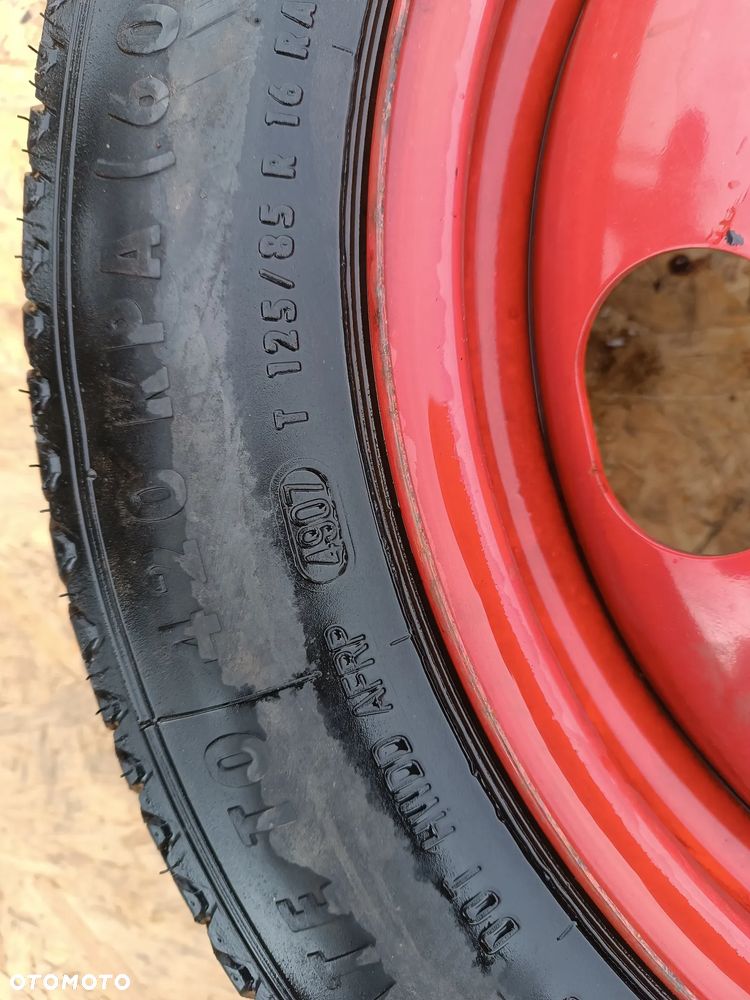 KOŁO DOJAZDOWE ZAPASOWE PEUGEOT 308 CITROEN 16 CALI 4X108 - 2
