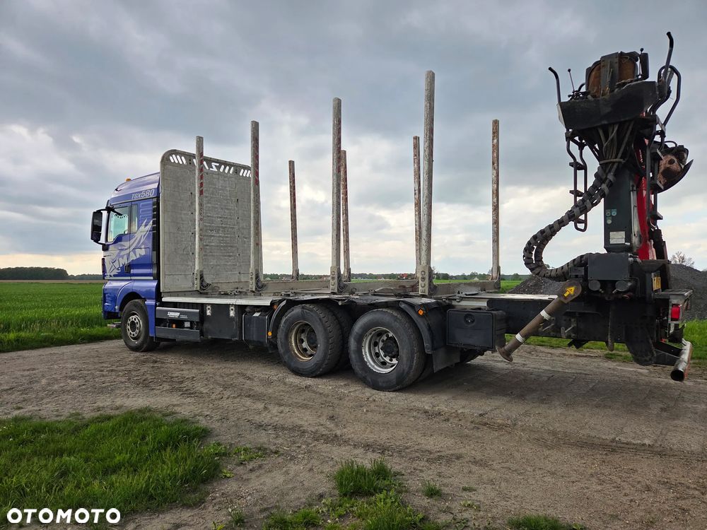 MAN TGX do drewna drzewa lasu Epsilon - 9