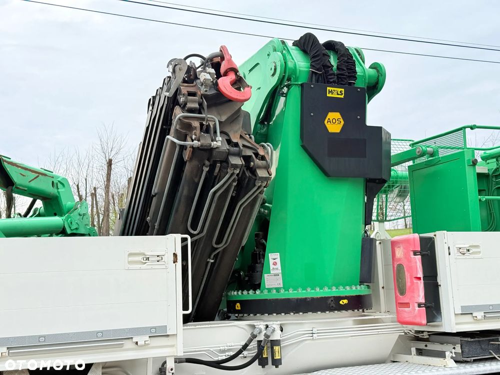 Mercedes-Benz * HDS Palfinger 150002 + FLY JIB PJ 170 * Mercedes Actros 8x6 * Dźwig * 40 TON * Wyciągarka * 35 Metrów * Kosz * - 7