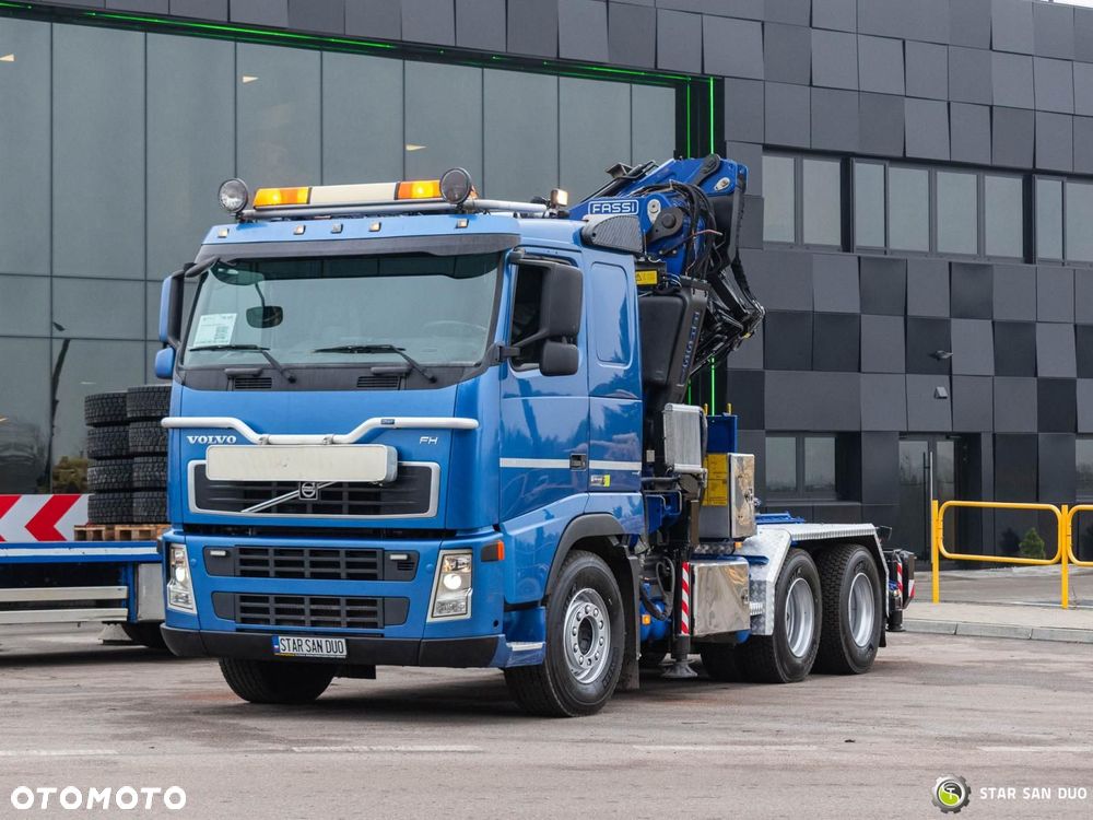 Volvo FH520 6x4 FASSI F600 XP HDS Żuraw Naczepa WILCO JBS 36 - 10