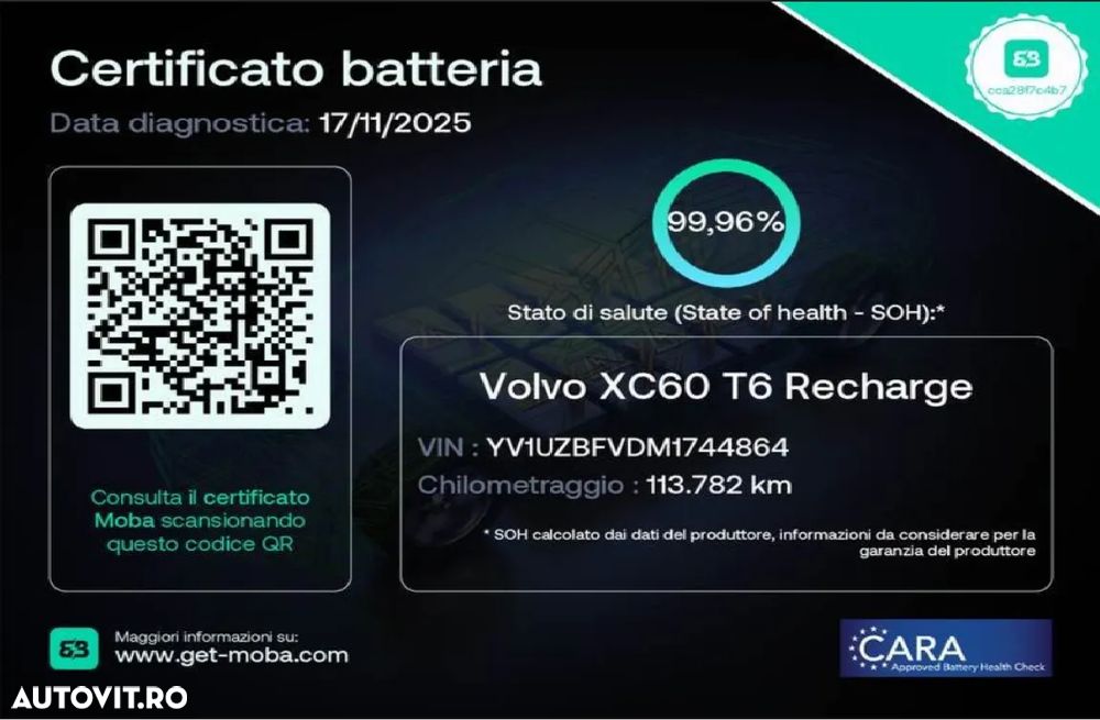 Volvo XC 60 T6 AWD Recharge Geartronic Inscription Expression - 15