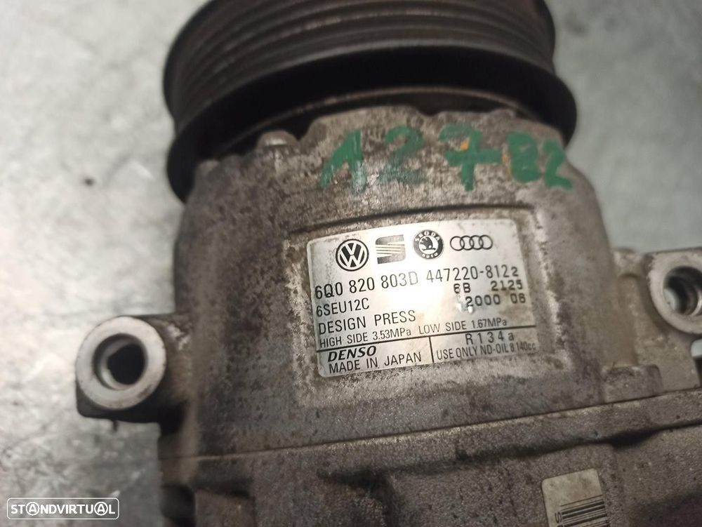 COMPRESSOR AR CONDICIONADO SKODA FABIA I 2000 - 4