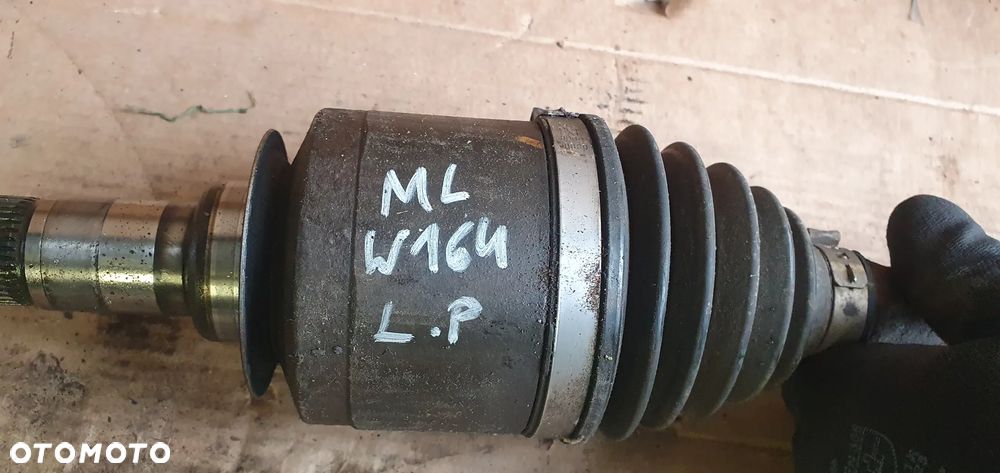 Półoś lewy przód przednia lewa półośka Mercedes ML W164 3.0 CDI A1643302301 - 9