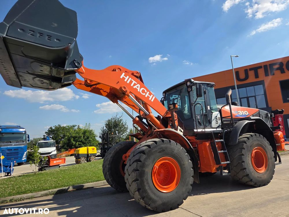 Hitachi ZW310-6, 2019, 7.734h, cupa 5mc, 28 tone, Gresare automata, Cantar, Anvelope Goodyear L5 70% ok, camera spate, consum 17,6l/h, descarca la 4,4m, motor 285CP, VIRARE JOYSTICK, revizii ok, STARE FOARTE BUNA, posibilitate leasing-PROMOTIE 98.750 eur+Tva - 11