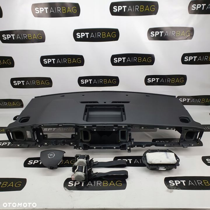 OPEL VIVARO C DESKA ROZDZIELCZA KONSOLA KOKPIT PULPIT PODUSZKI AIRBAG AIR BAG PASY KIT SET - 1