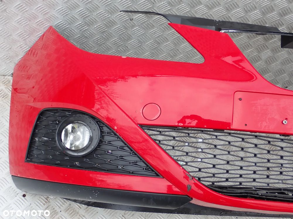 ZDERZAK PRZÓD SEAT IBIZA IV PRZED LIFT CZERWONY - 2